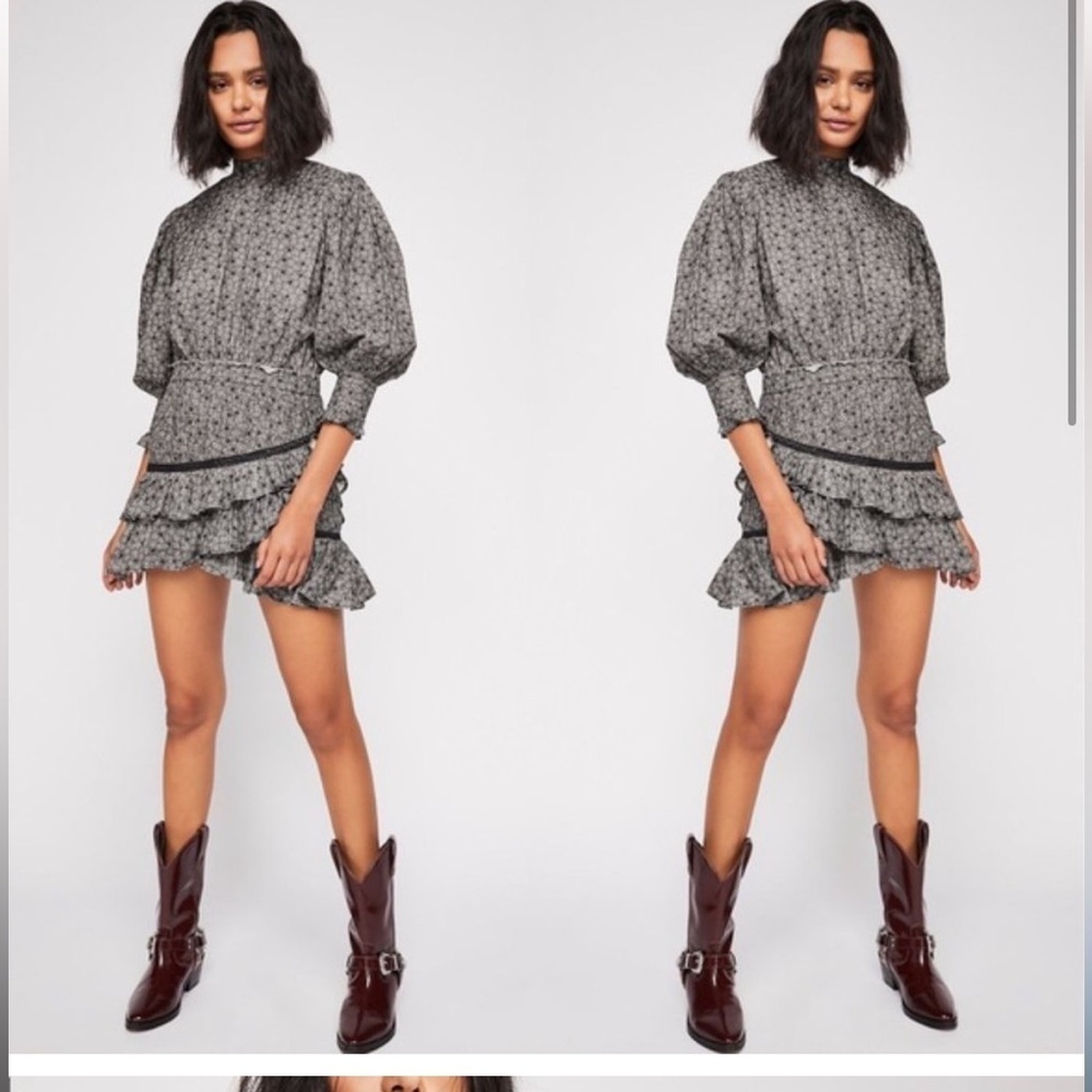 LOVESHACKFANCY Lorelei Printed Dress Size XS - Picture 2 of 8